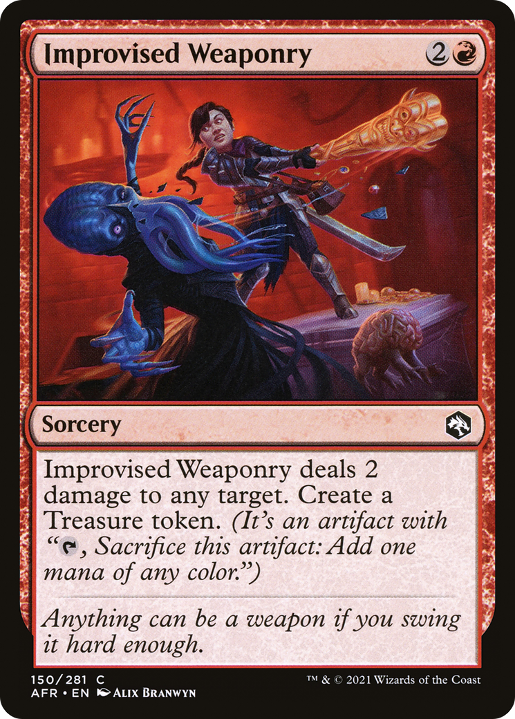 Improvised Weaponry (AFR-150) - Adventures in the Forgotten Realms