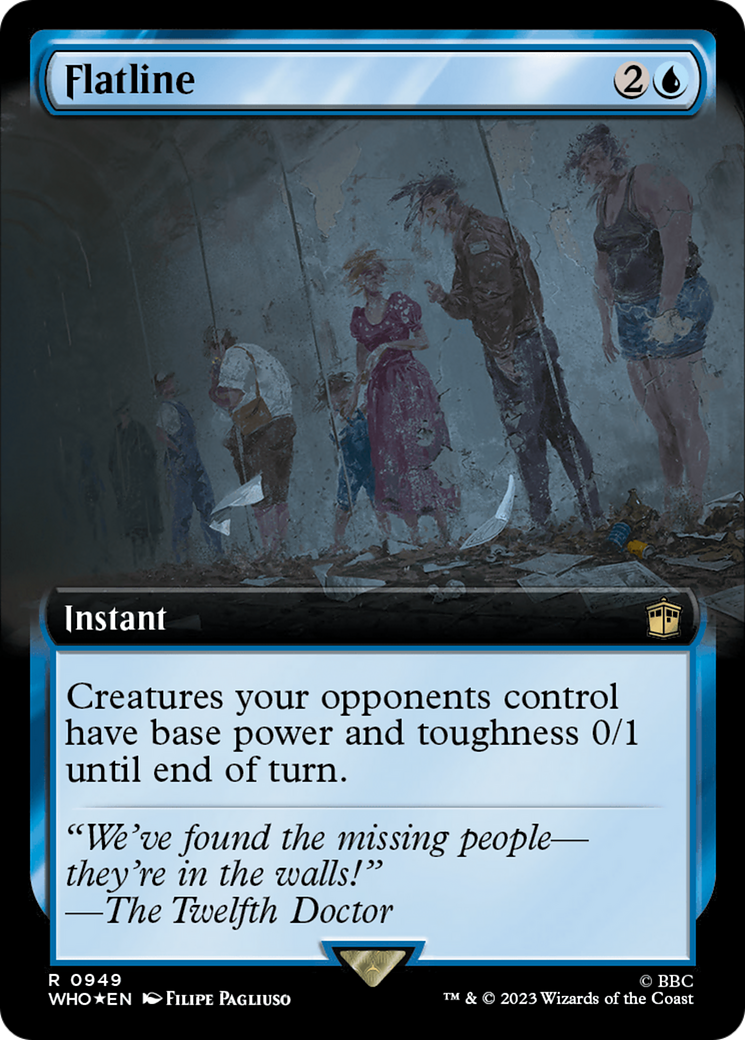 Flatline (WHO-949) - Doctor Who: (Extended Art) Foil