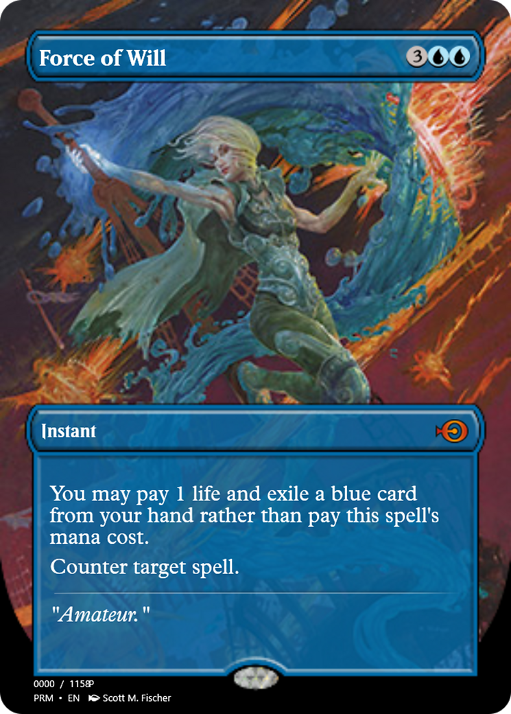 Force of Will (PRM-82842) - Magic Online Promos