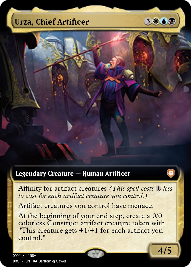 Urza, Chief Artificer (PRM-105796) - Magic Online Promos