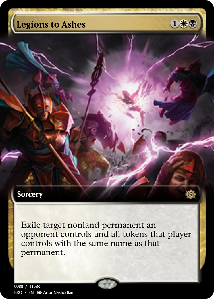 Legions to Ashes (PRM-105784) - Magic Online Promos Foil