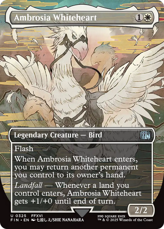 Ambrosia Whiteheart (Borderless) (FIN-325) - FINAL FANTASY (Borderless) Foil