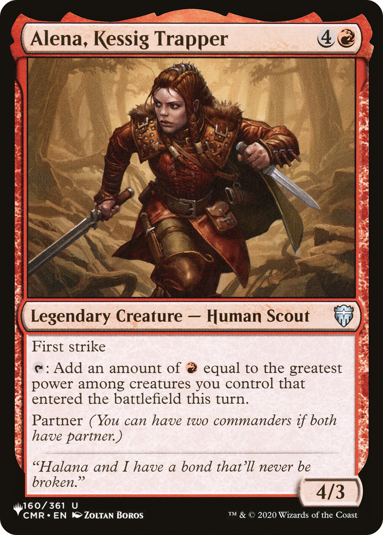 Alena, Kessig Trapper (LIST-160/361) - The List