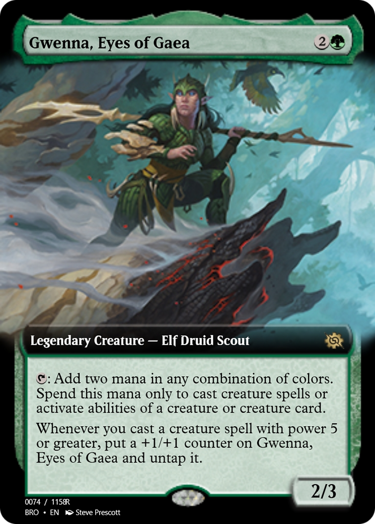 Gwenna, Eyes of Gaea (PRM-105756) - Magic Online Promos Foil