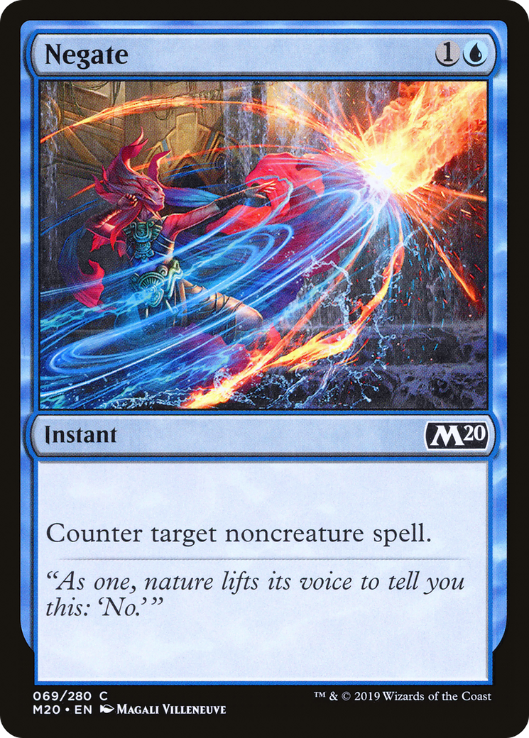 Negate (M20-069) - Core Set 2020 Foil