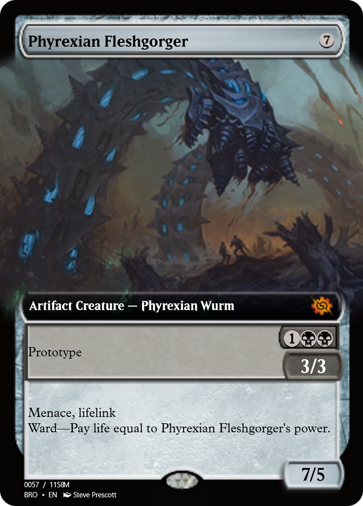 Phyrexian Fleshgorger (PRM-105722) - Magic Online Promos