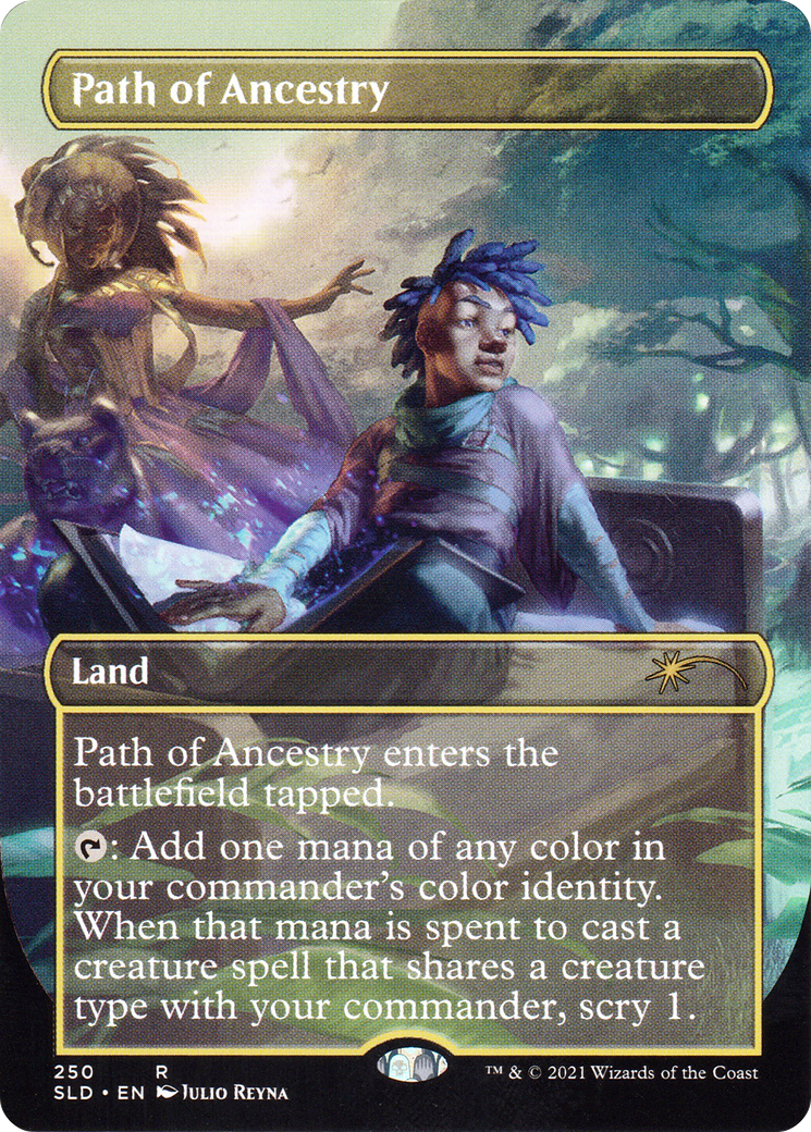 Path of Ancestry (250) (SLD-250) - Secret Lair Drop (Borderless) Foil