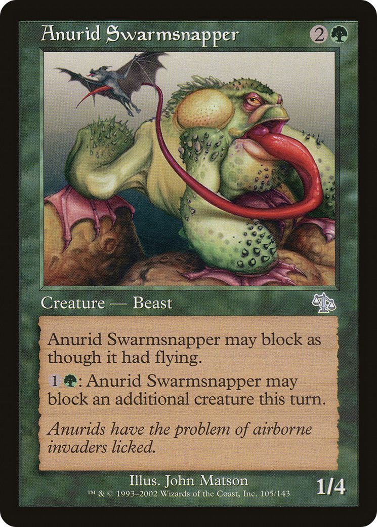 Anurid Swarmsnapper (JUD-105) - Judgment