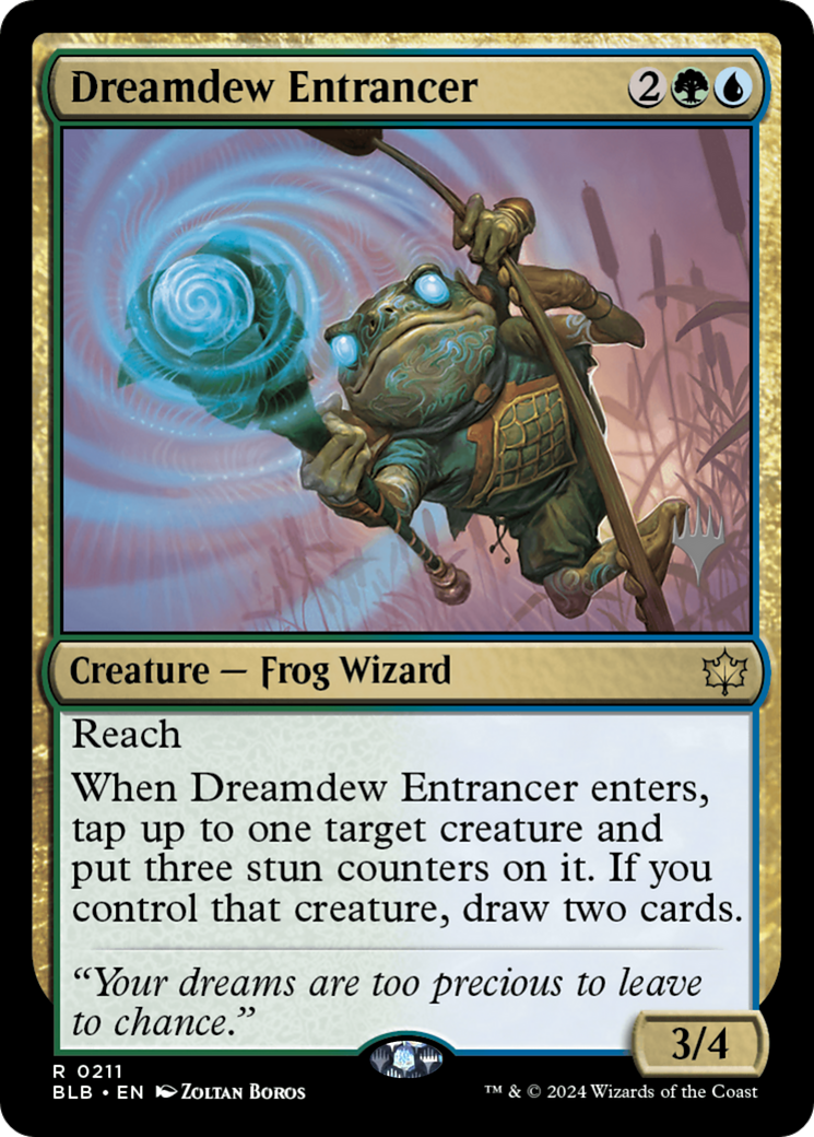 Dreamdew Entrancer (PPBLB-211) - Bloomburrow Promos