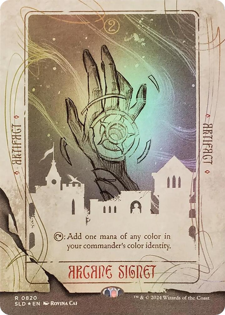 Arcane Signet (SLD-820) - Secret Lair Drop (Borderless) Foil