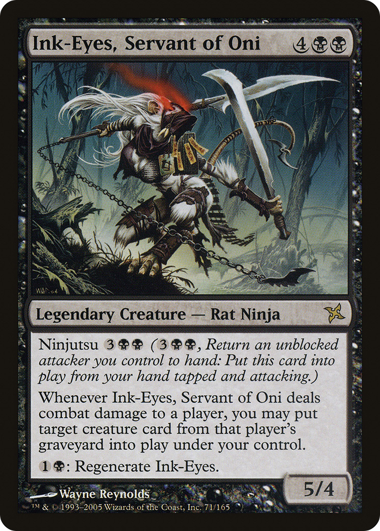 Ink-Eyes, Servant of Oni (BOK-071) - Betrayers of Kamigawa