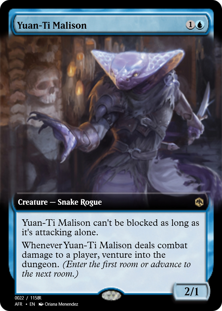 Yuan-Ti Malison (PRM-92660) - Magic Online Promos Foil