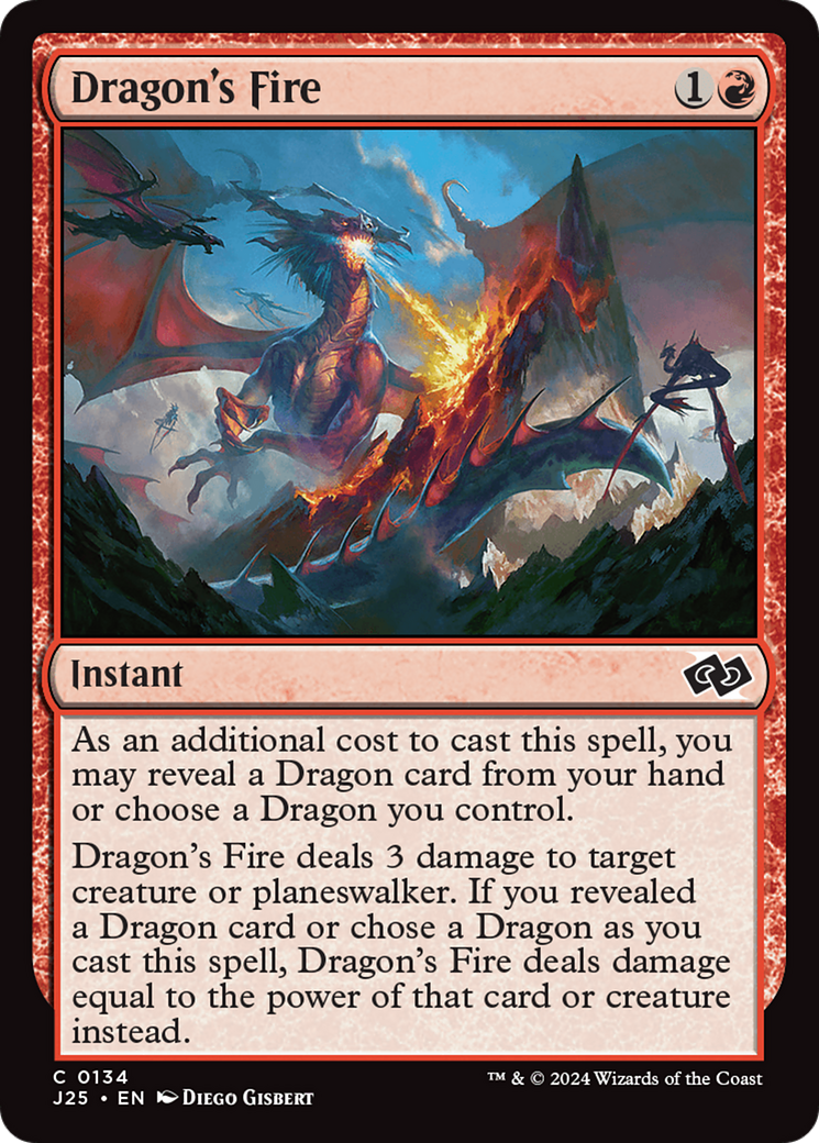 Dragon's Fire (J25-134) - Foundations Jumpstart