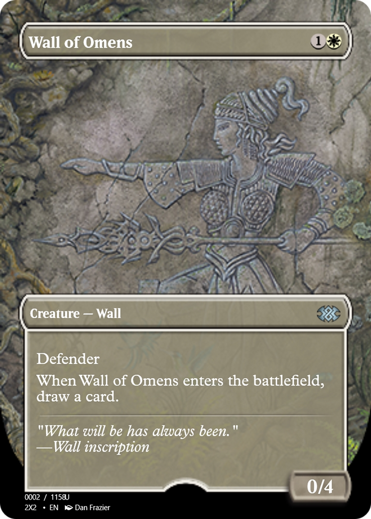 Wall of Omens (PRM-102217) - Magic Online Promos Foil