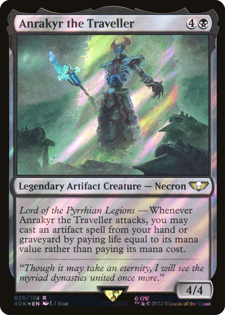 Anrakyr the Traveller (40K-028) - Warhammer 40,000 Commander Foil