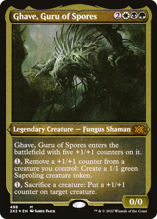 Ghave, Guru of Spores (2X2-498) - Double Masters 2022 Foil