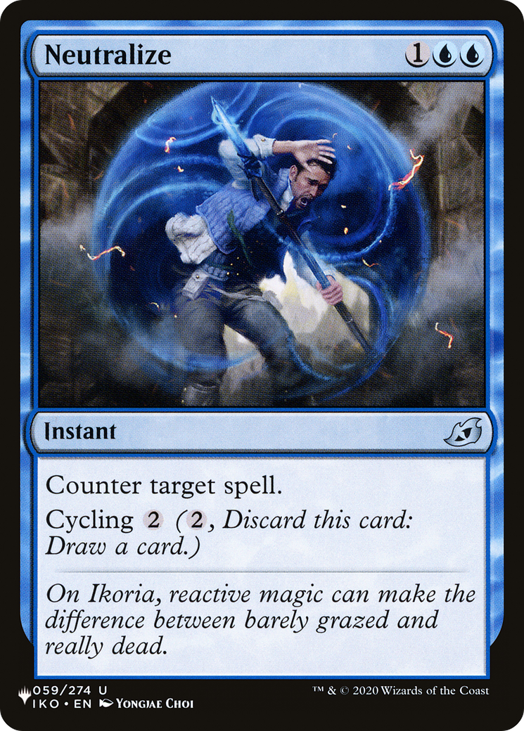 Neutralize (LIST-IKO-59) - The List