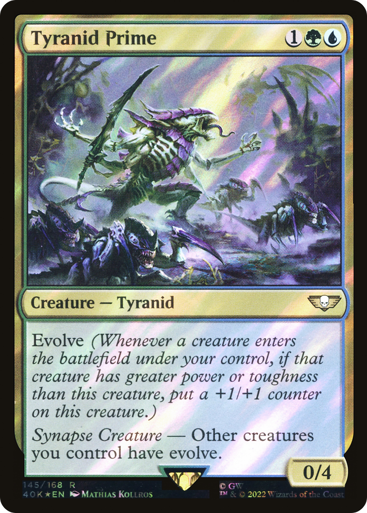 Tyranid Prime (40K-145★) - Warhammer 40,000 Commander Foil