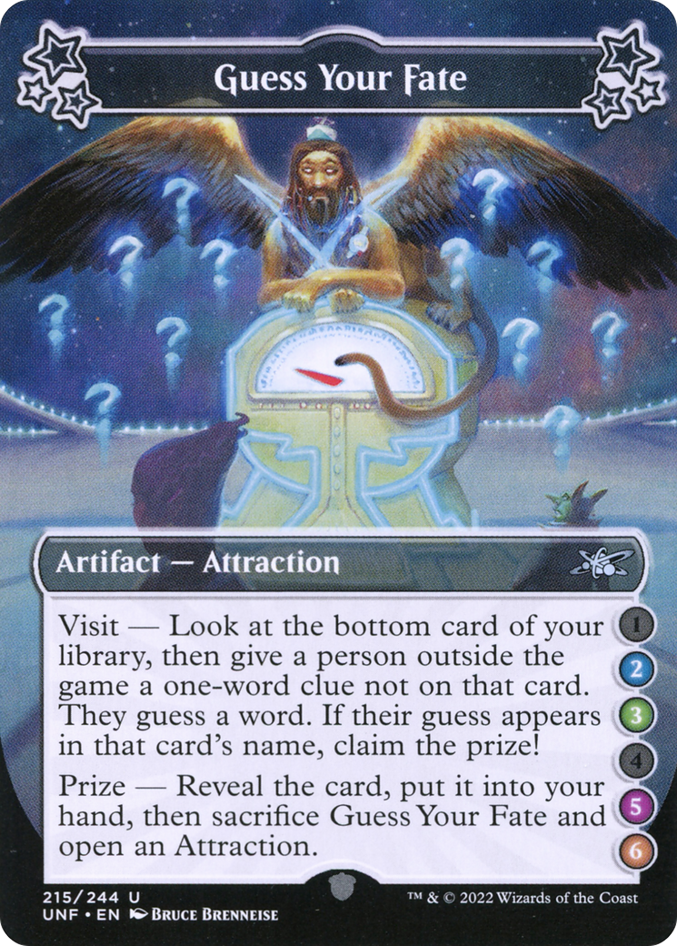 Guess Your Fate (UNF-215) - Unfinity Foil
