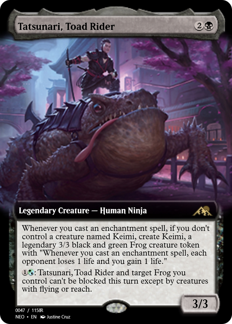 Tatsunari, Toad Rider (PRM-97957) - Magic Online Promos Foil