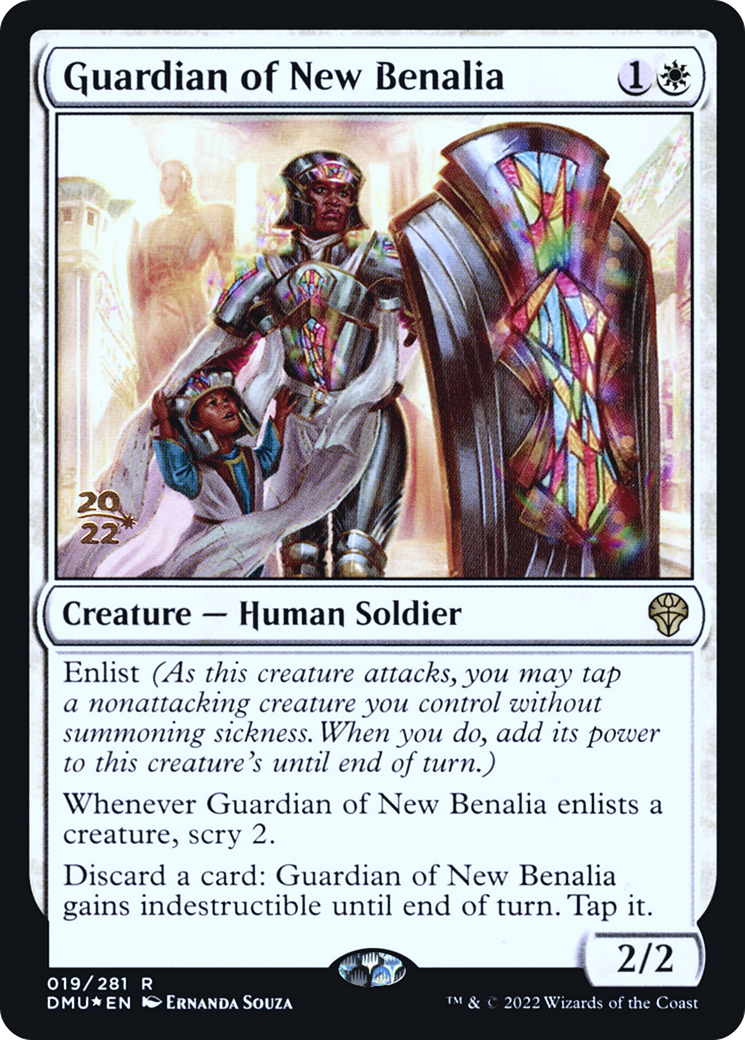 Guardian of New Benalia (PRE-19S) - Dominaria United Promos Foil