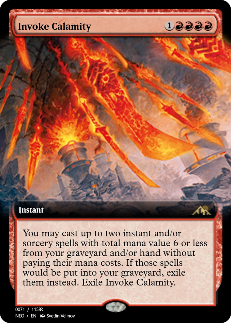 Invoke Calamity (PRM-98005) - Magic Online Promos Foil