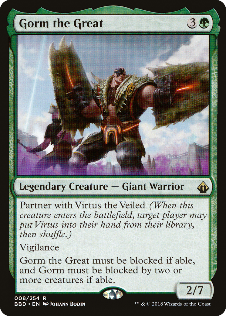 Gorm the Great (BBD-008) - Battlebond