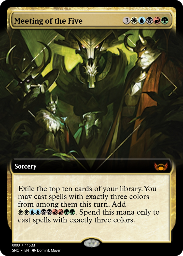Meeting of the Five (PRM-99757) - Magic Online Promos