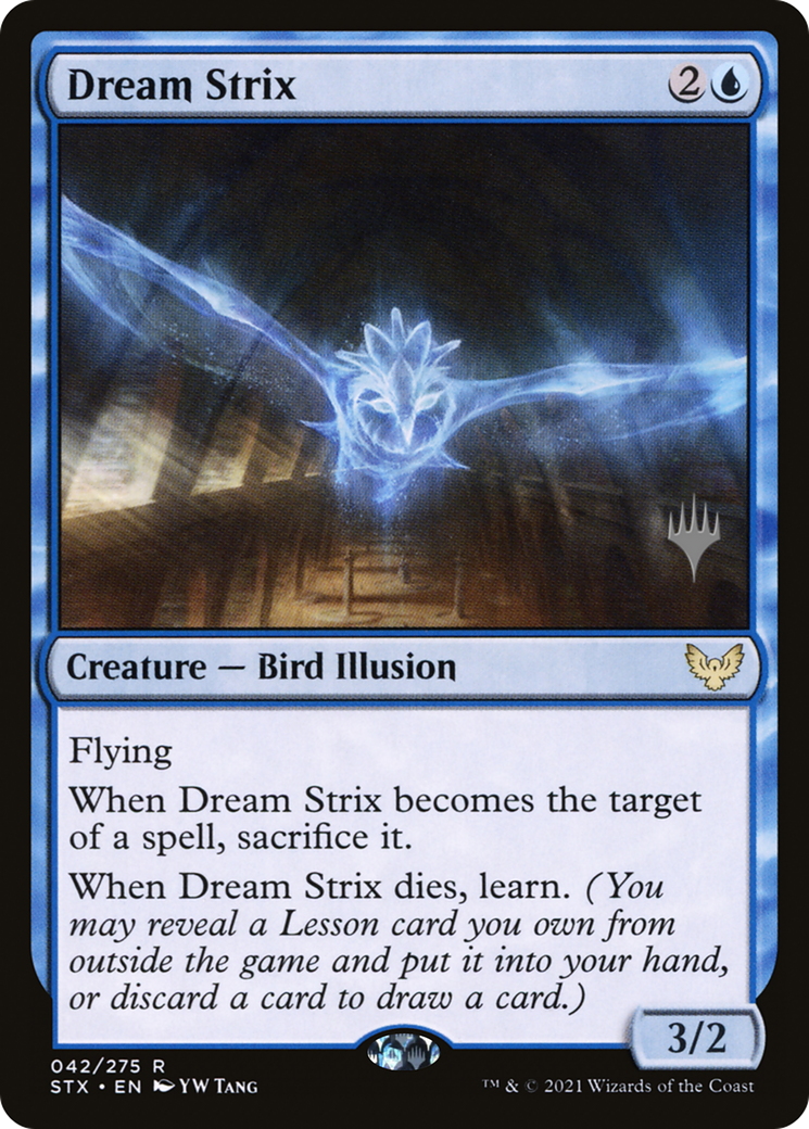 Dream Strix (PPSTX-42P) - Strixhaven: School of Mages Promos Foil