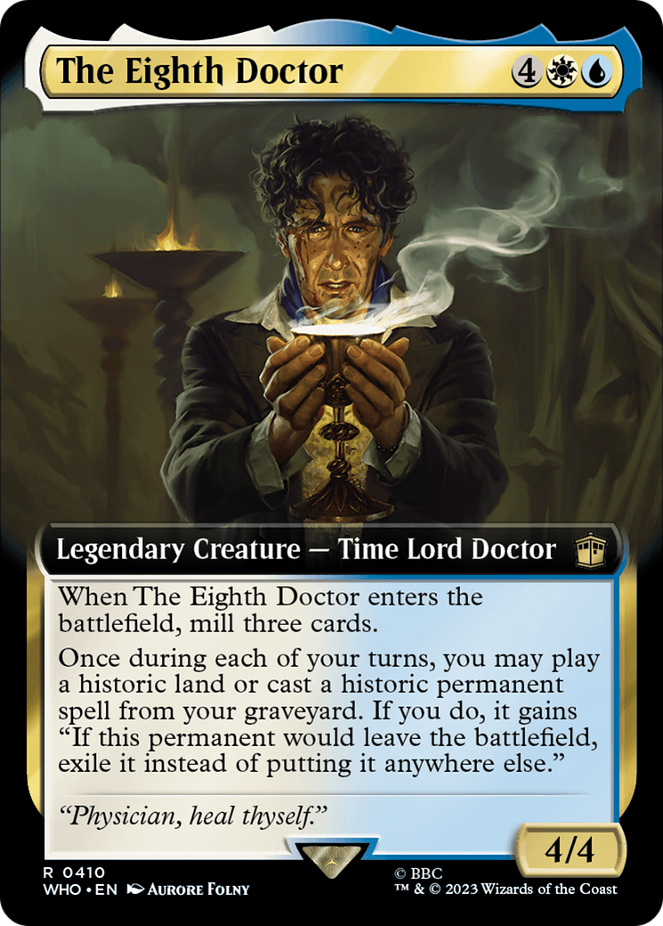 The Eighth Doctor (WHO-410) - Doctor Who: (Extended Art)
