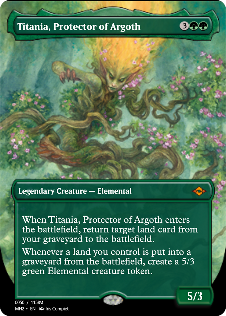 Titania, Protector of Argoth (PRM-91301) - Magic Online Promos Foil