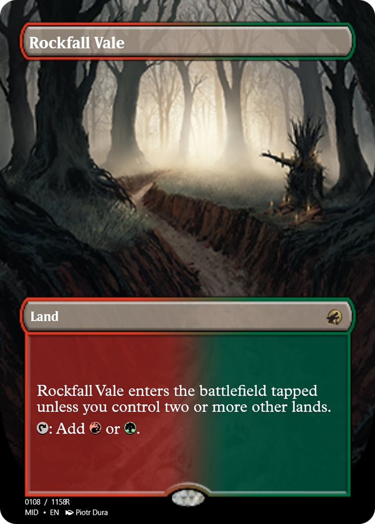Rockfall Vale (PRM-94096) - Magic Online Promos Foil