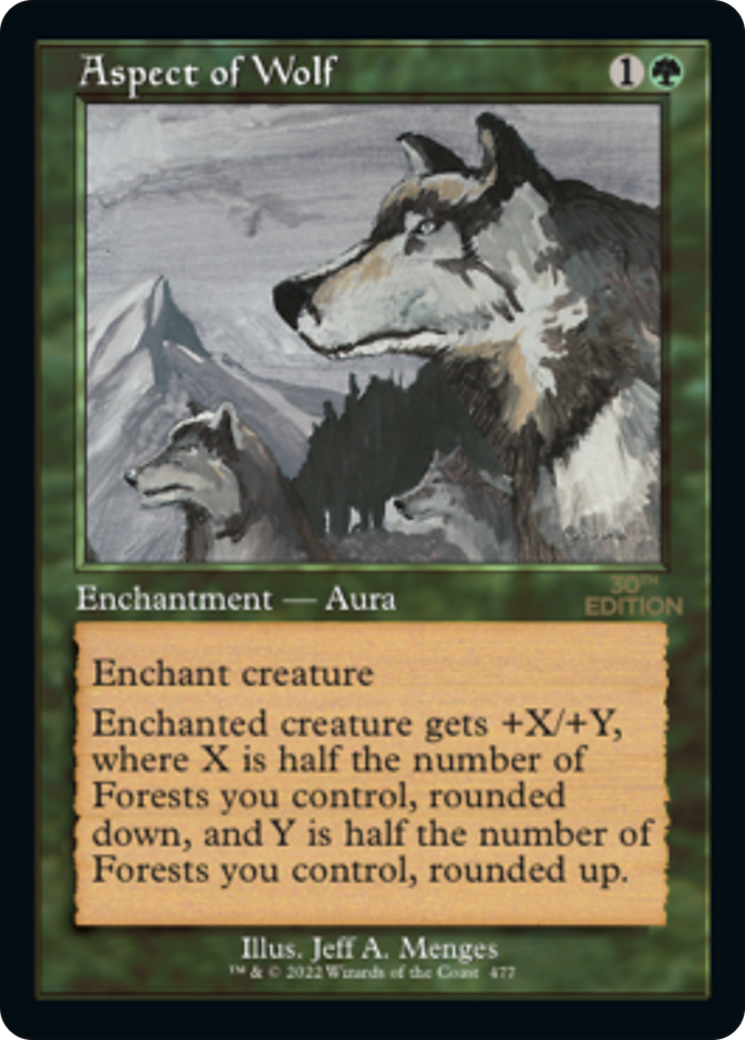 Aspect of Wolf (30A-477) - 30th Anniversary Edition