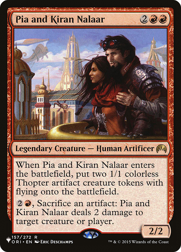 Pia and Kiran Nalaar (LIST-ORI-157) - The List