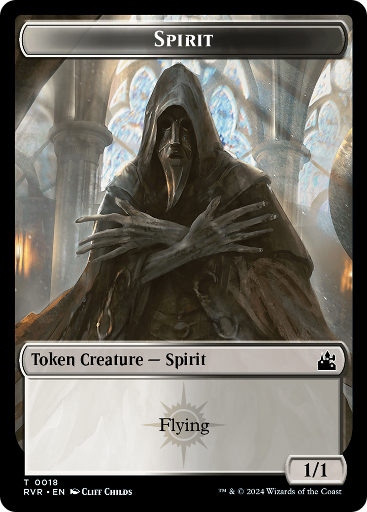 Spirit (TRVR-018) - Ravnica Remastered Tokens