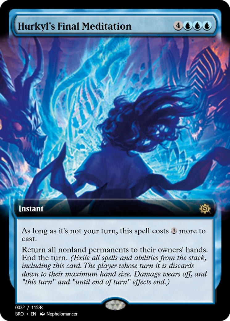 Hurkyl's Final Meditation (PRM-105672) - Magic Online Promos