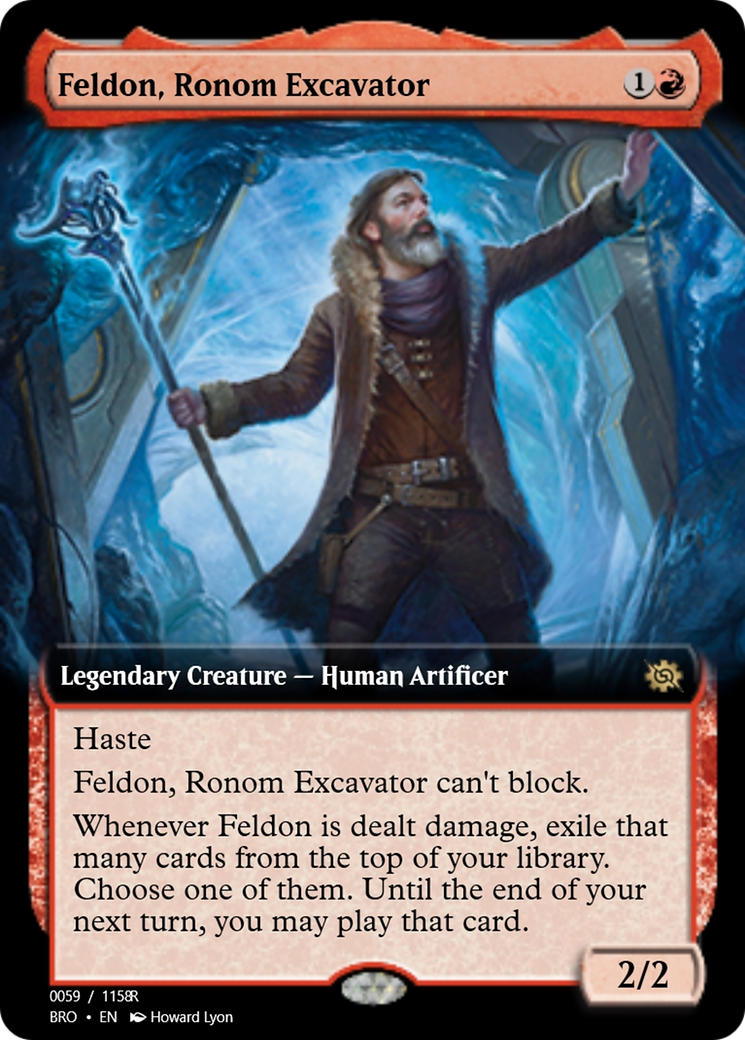 Feldon, Ronom Excavator (PRM-105726) - Magic Online Promos Foil