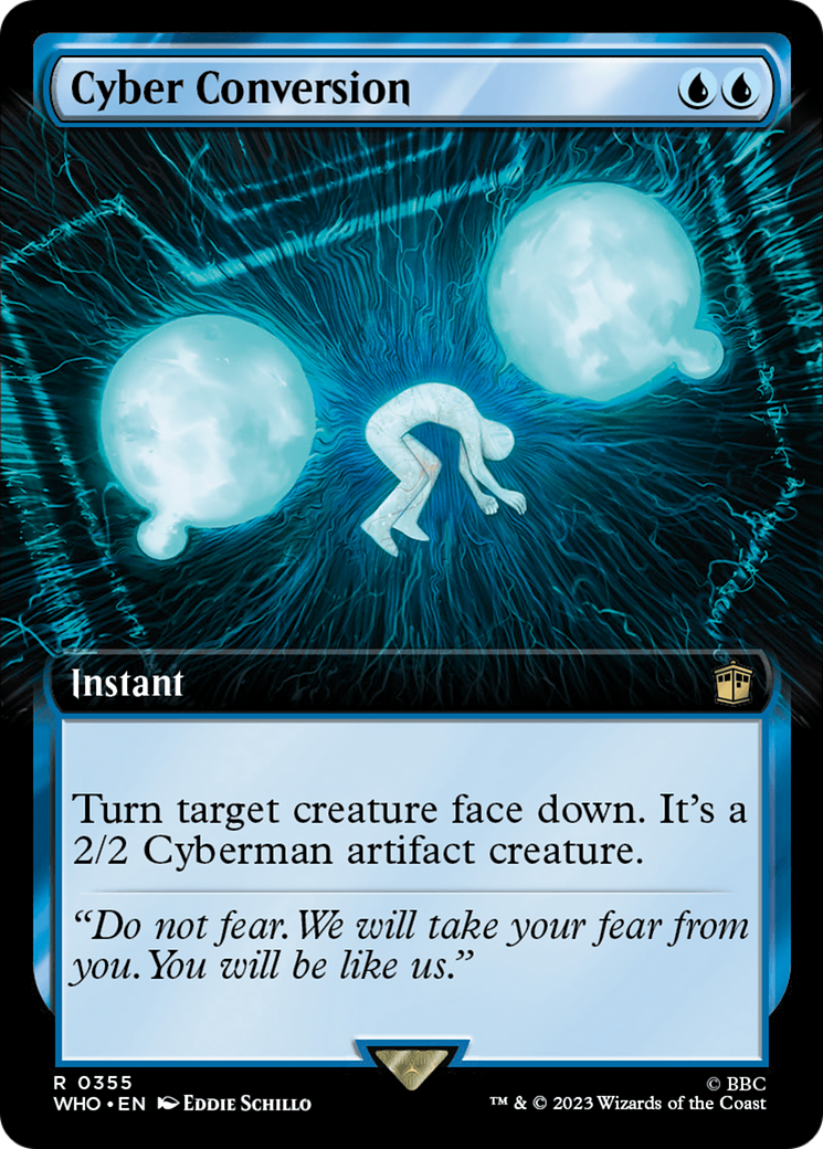 Cyber Conversion (WHO-355) - Doctor Who: (Extended Art)