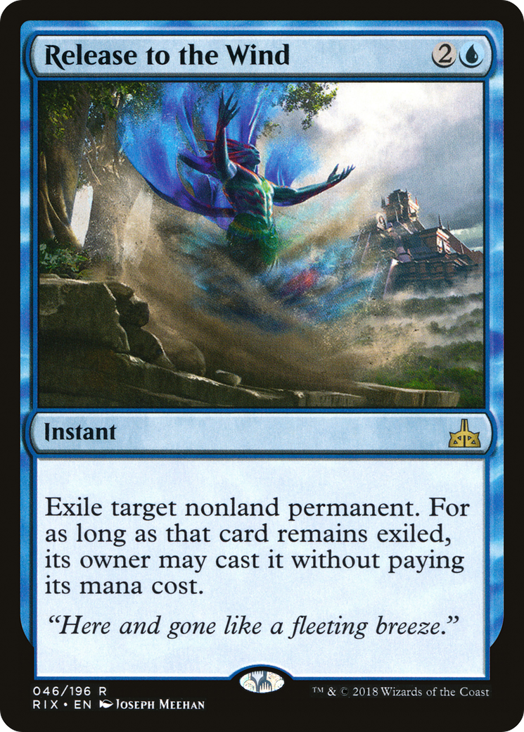 Release to the Wind (RIX-046) - Rivals of Ixalan Foil