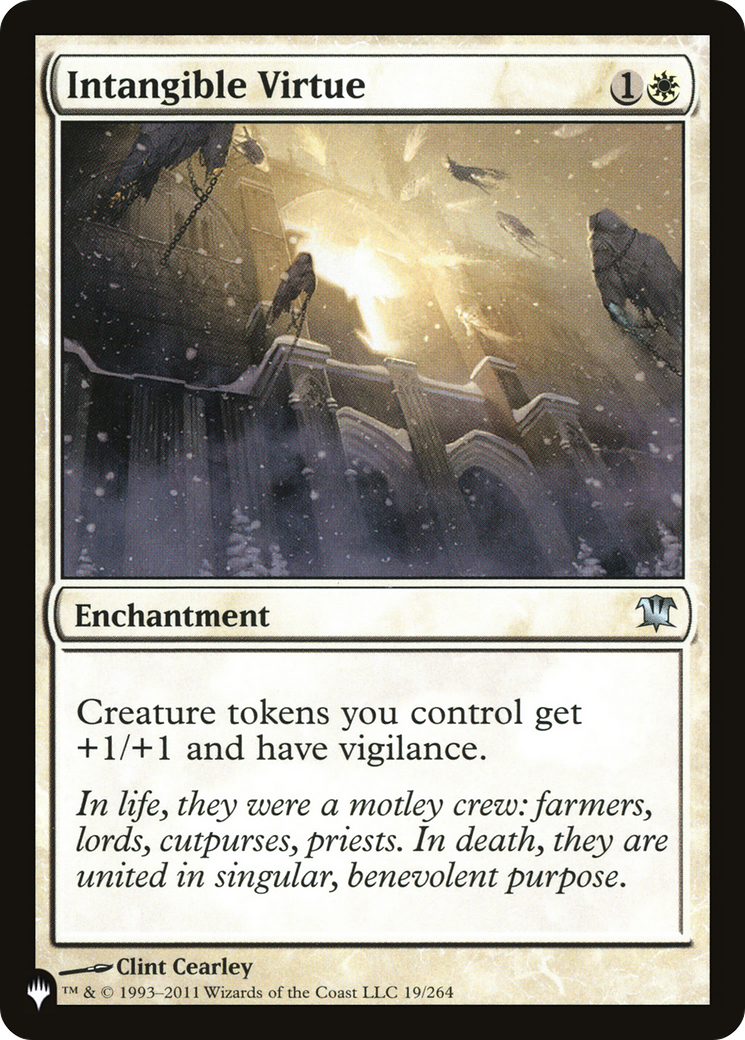 Intangible Virtue (LIST-19/264) - The List
