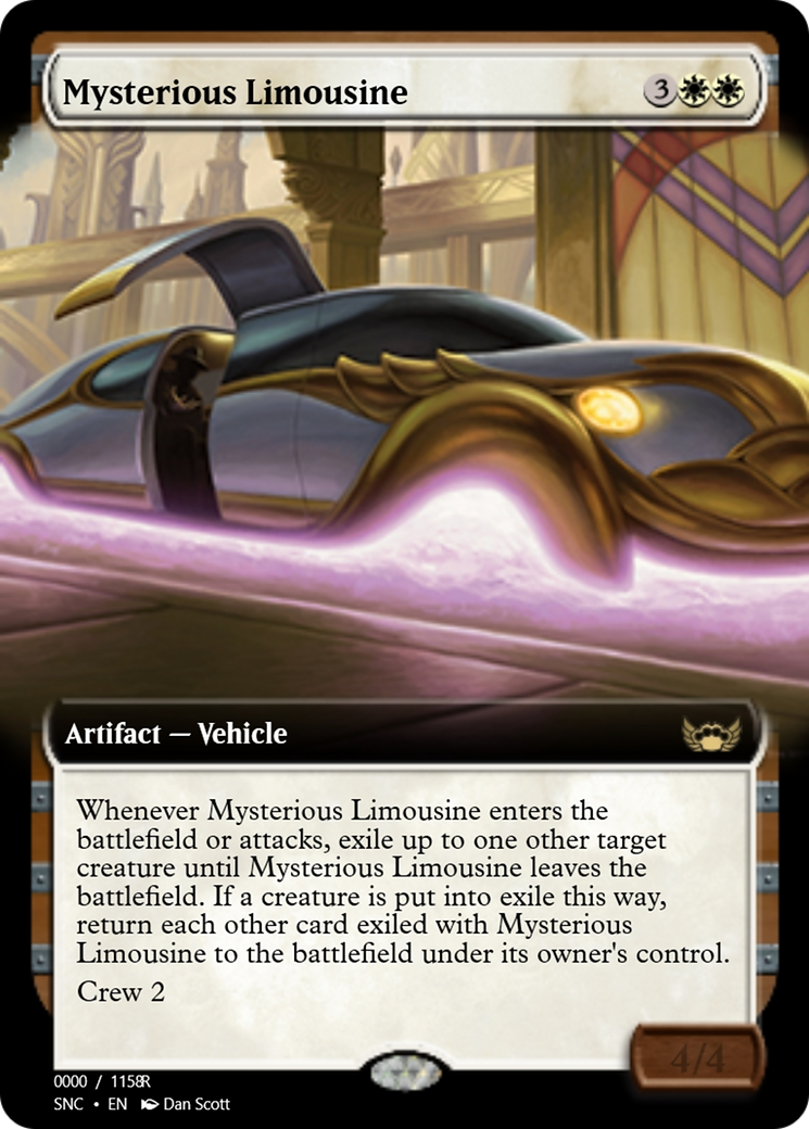 Mysterious Limousine (PRM-99729) - Magic Online Promos Foil