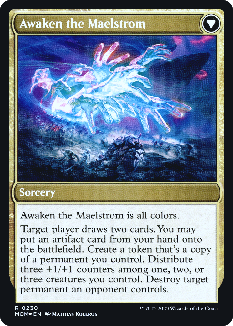Invasion of Alara // Awaken the Maelstrom (PRE-230) - March of the Machine Promos Foil
