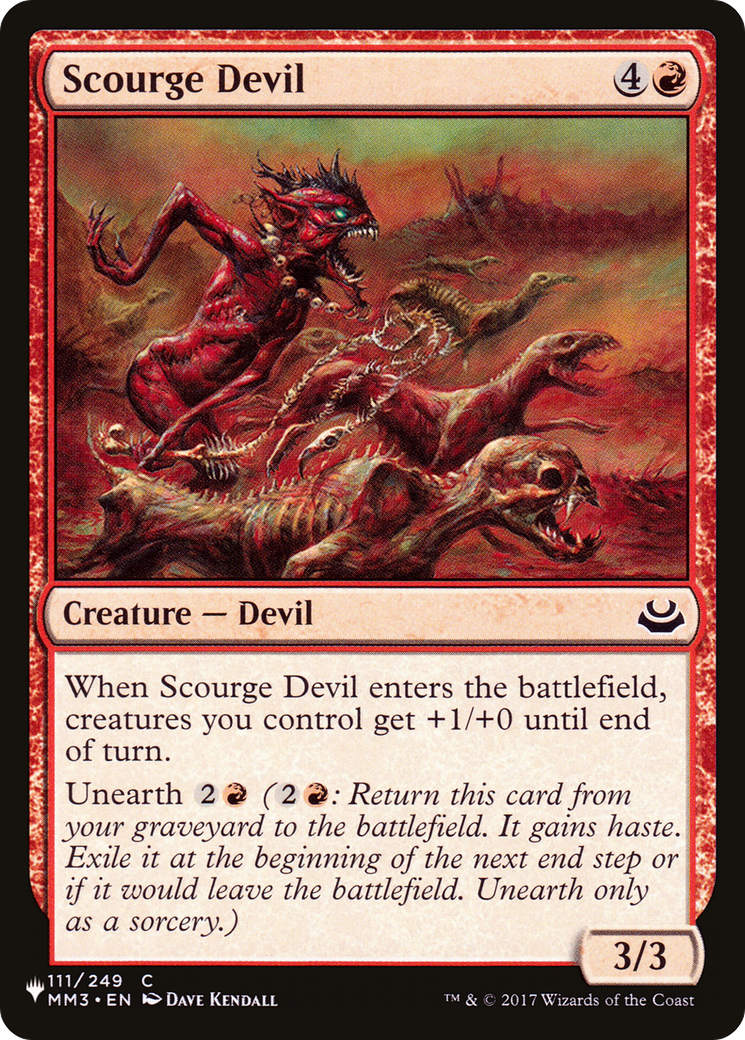 Scourge Devil (LIST-111/249) - The List