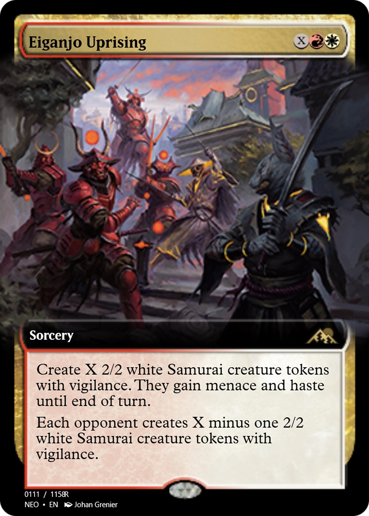 Eiganjo Uprising (PRM-98085) - Magic Online Promos Foil