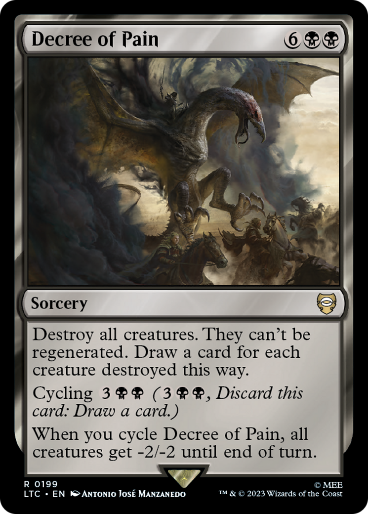 Decree of Pain (LTC-199) - Tales of Middle-earth Commander