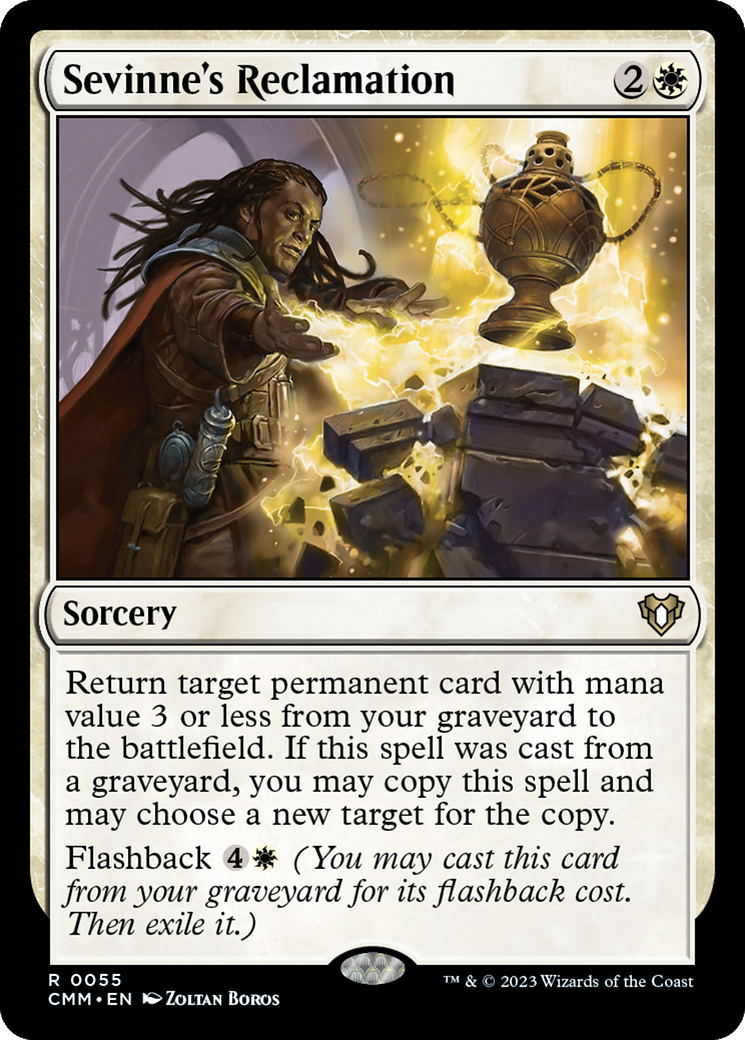 Sevinne's Reclamation (CMM-055) - Commander Masters