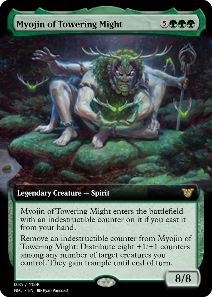Myojin of Towering Might (PRM-98033) - Magic Online Promos Foil