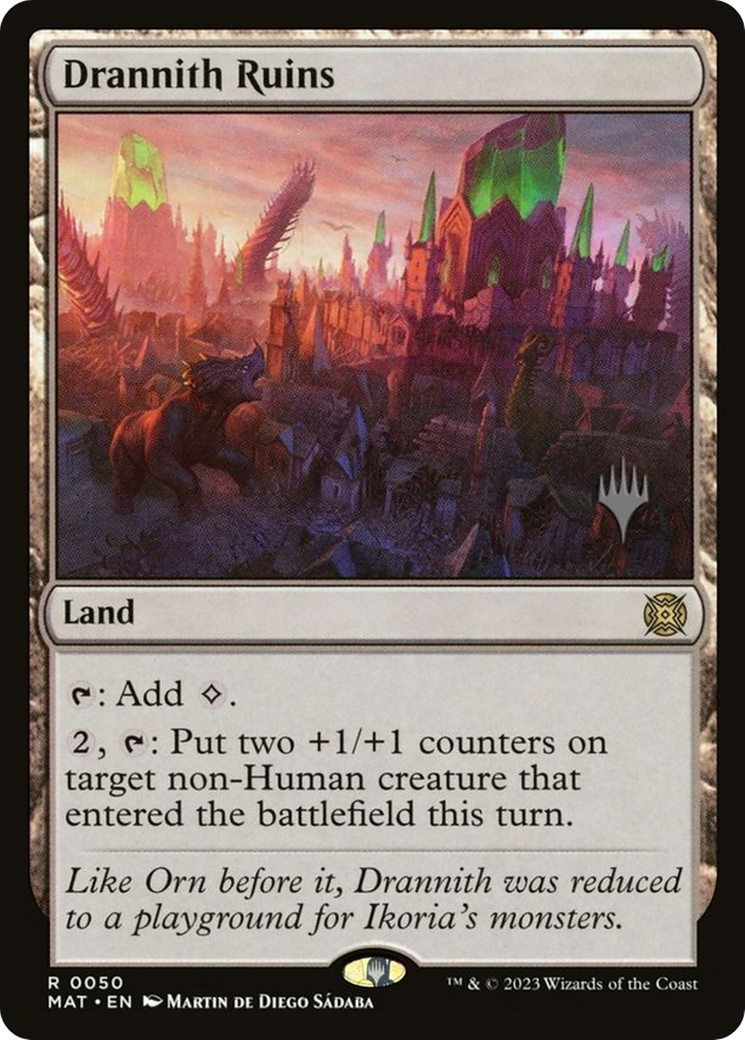 Drannith Ruins (PPLCI-050) - March of the Machine: The Aftermath Promos