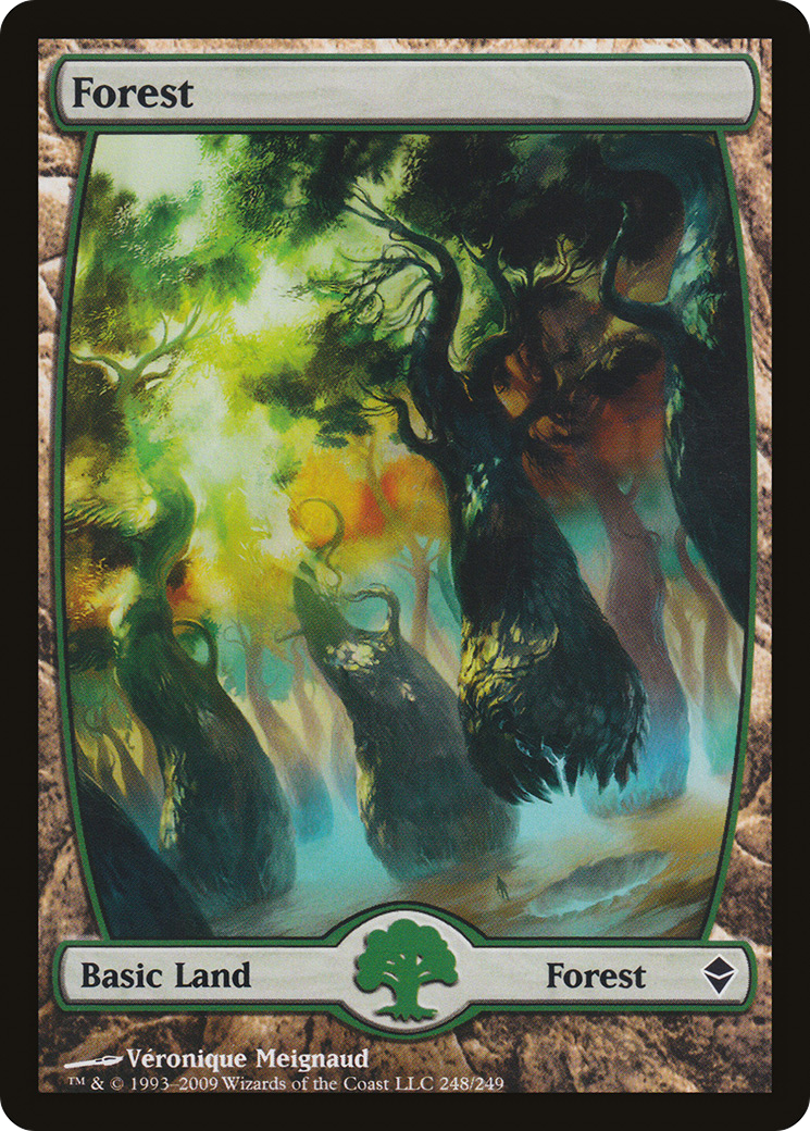 Forest (ZEN-248) - Zendikar Foil