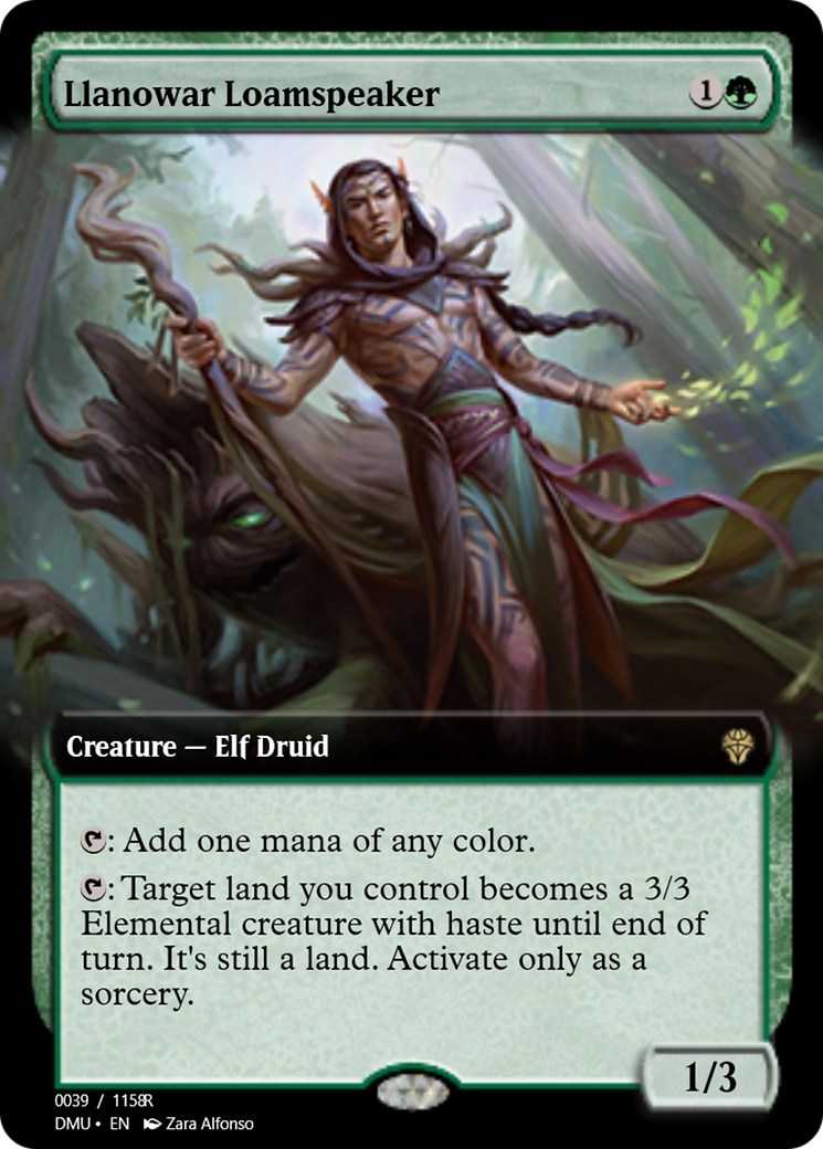 Llanowar Loamspeaker (PRM-103458) - Magic Online Promos Foil